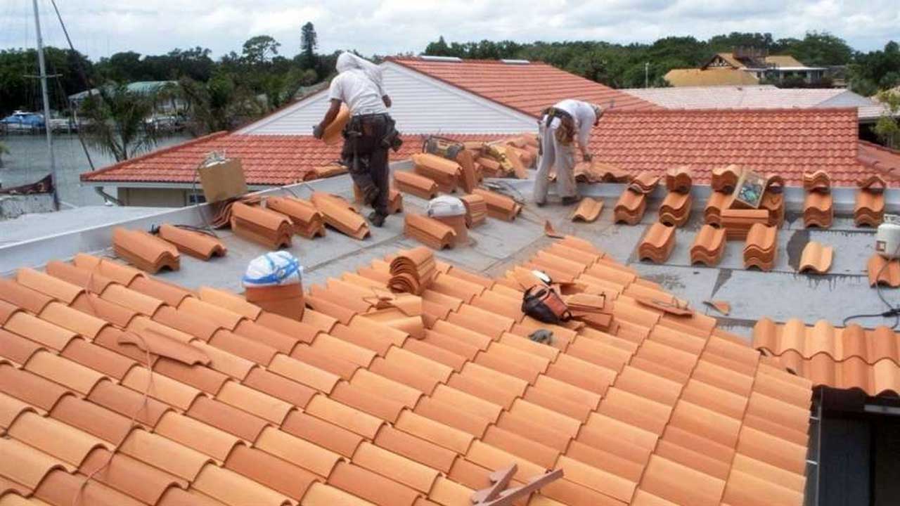 terracotta tile roof