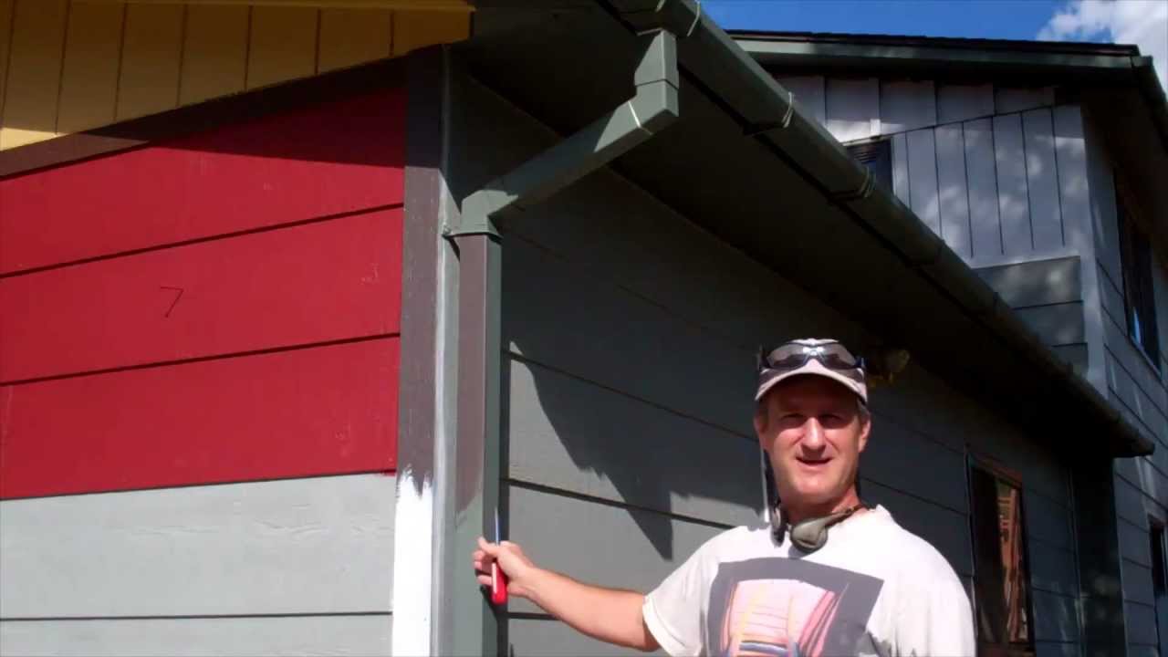 Prepare Gutters for Painting